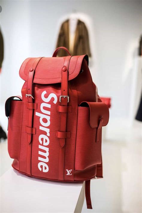 fake supreme louis vuitton backpack|louis vuitton supreme backpack price.